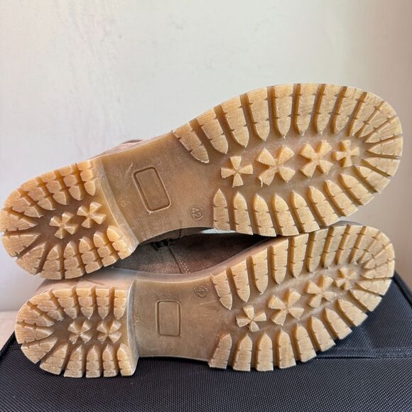 Eric Michael Brown Suede Texas Slouch Boots | EU 42 (FITS US 9.5-10.5) - Picture 7 of 12